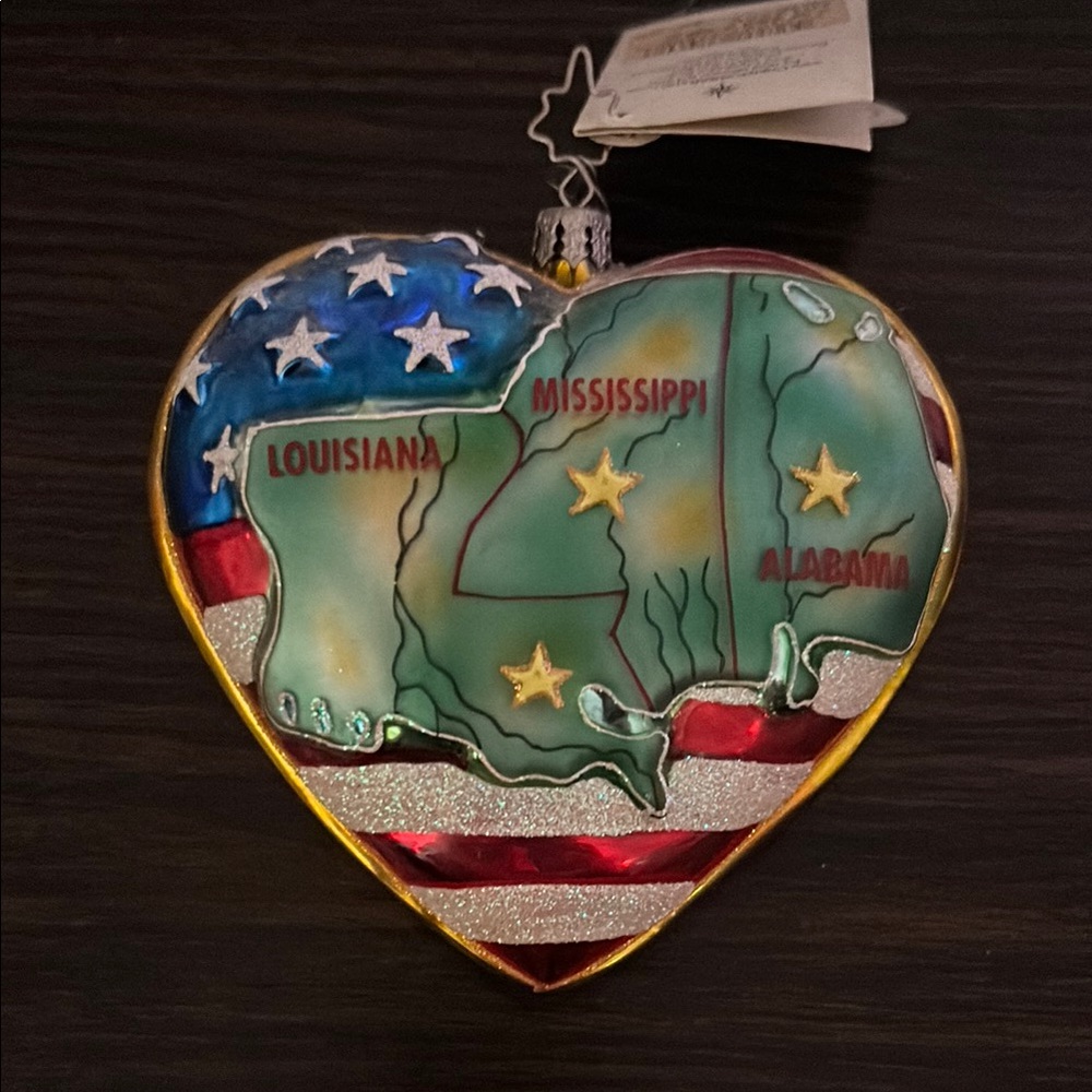 Christopher Radko Heart Ornament
20th anniversary
